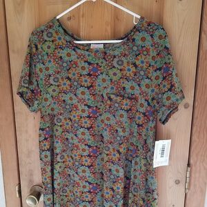 Lularoe Medium Carly - Daisy Print